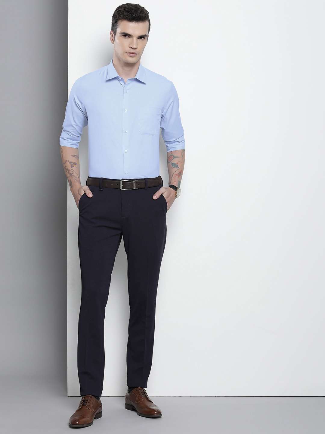 Men's Slim Fit Luxe Formal Shirt