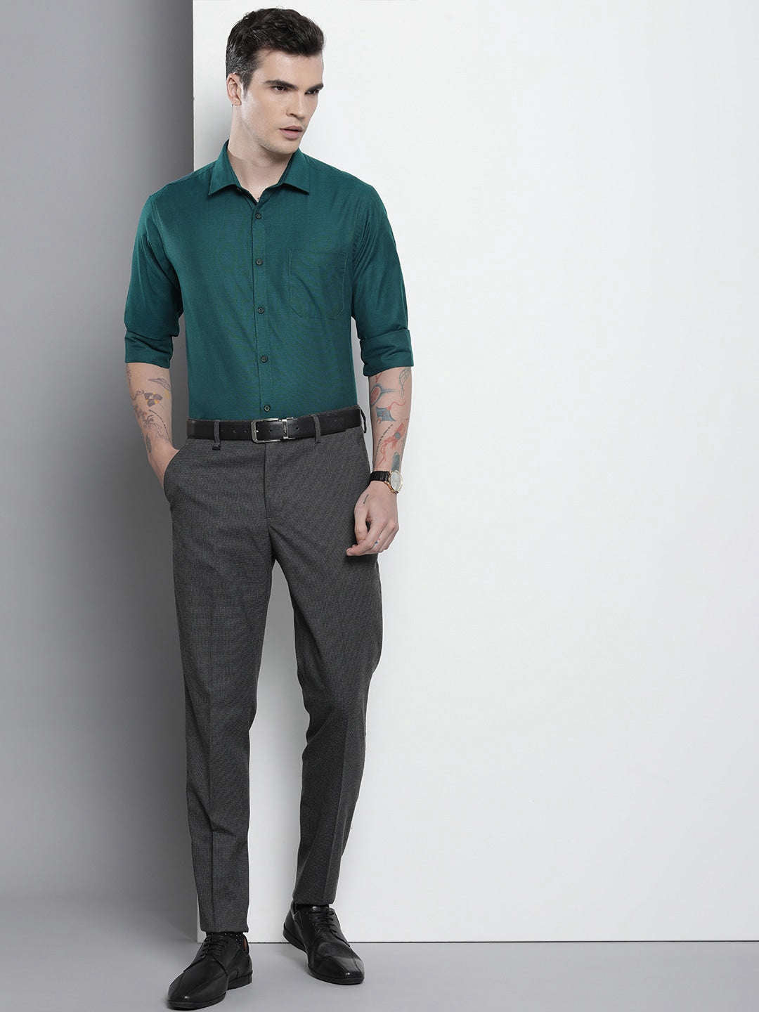 Men's Slim Fit Luxe Formal Shirt