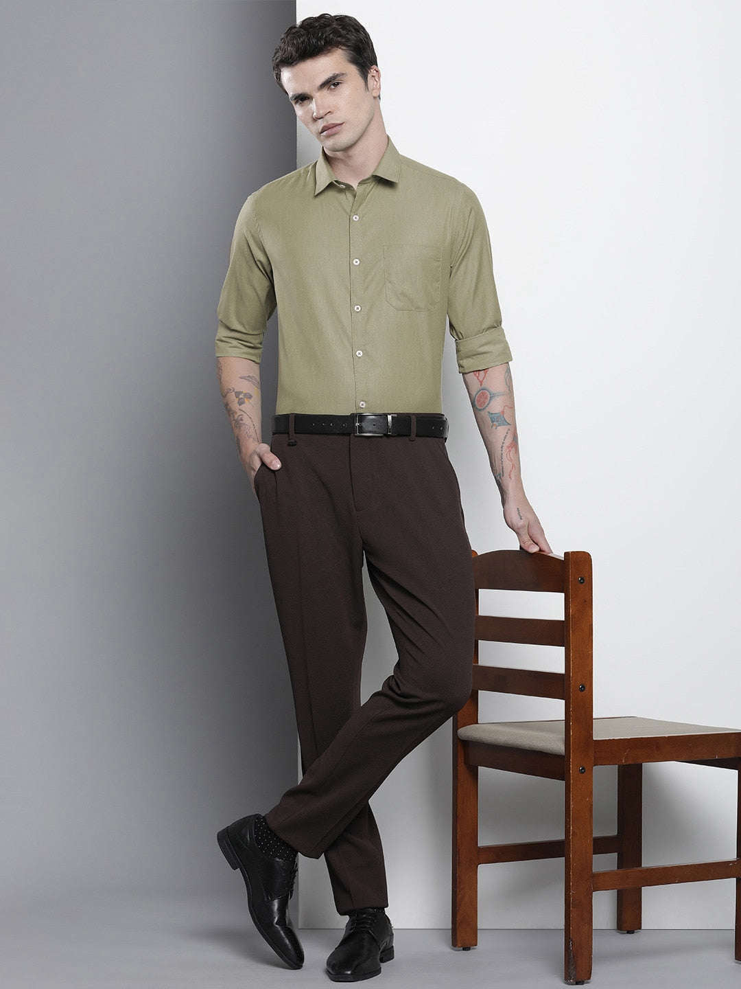 Men's Slim Fit Luxe Formal Shirt