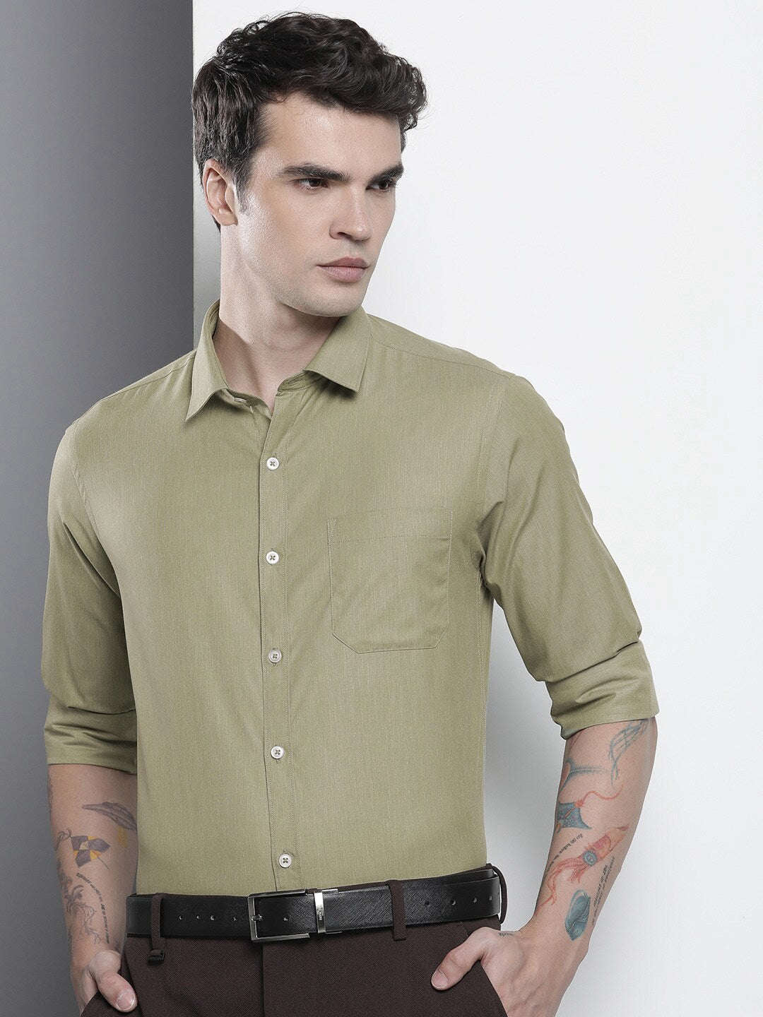 Men's Slim Fit Luxe Formal Shirt