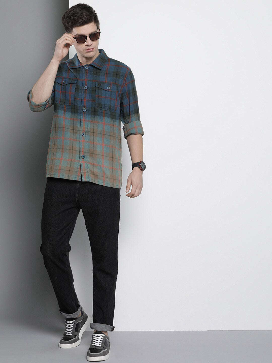 Men's Checked Shirt