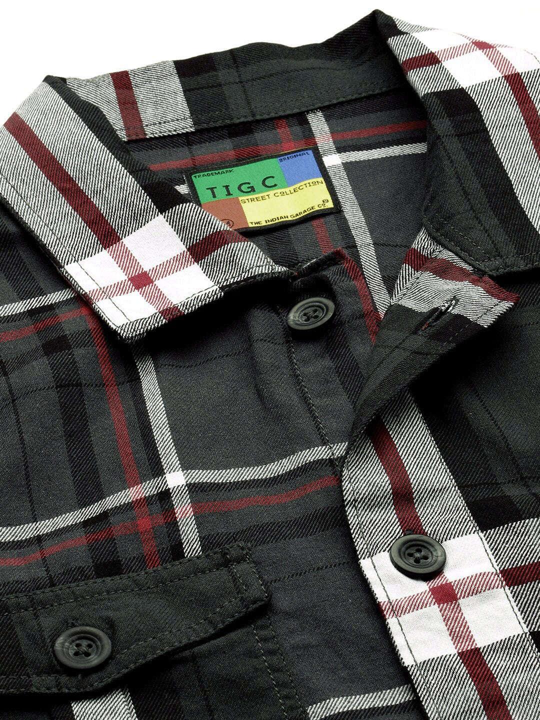 Men's Checked Regular Fit Shirt