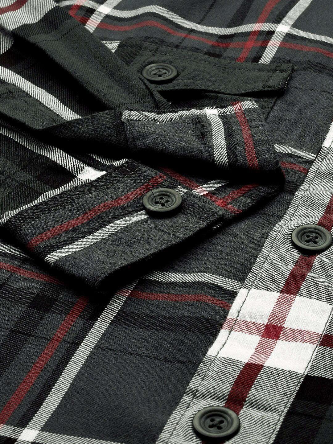 Men's Checked Regular Fit Shirt