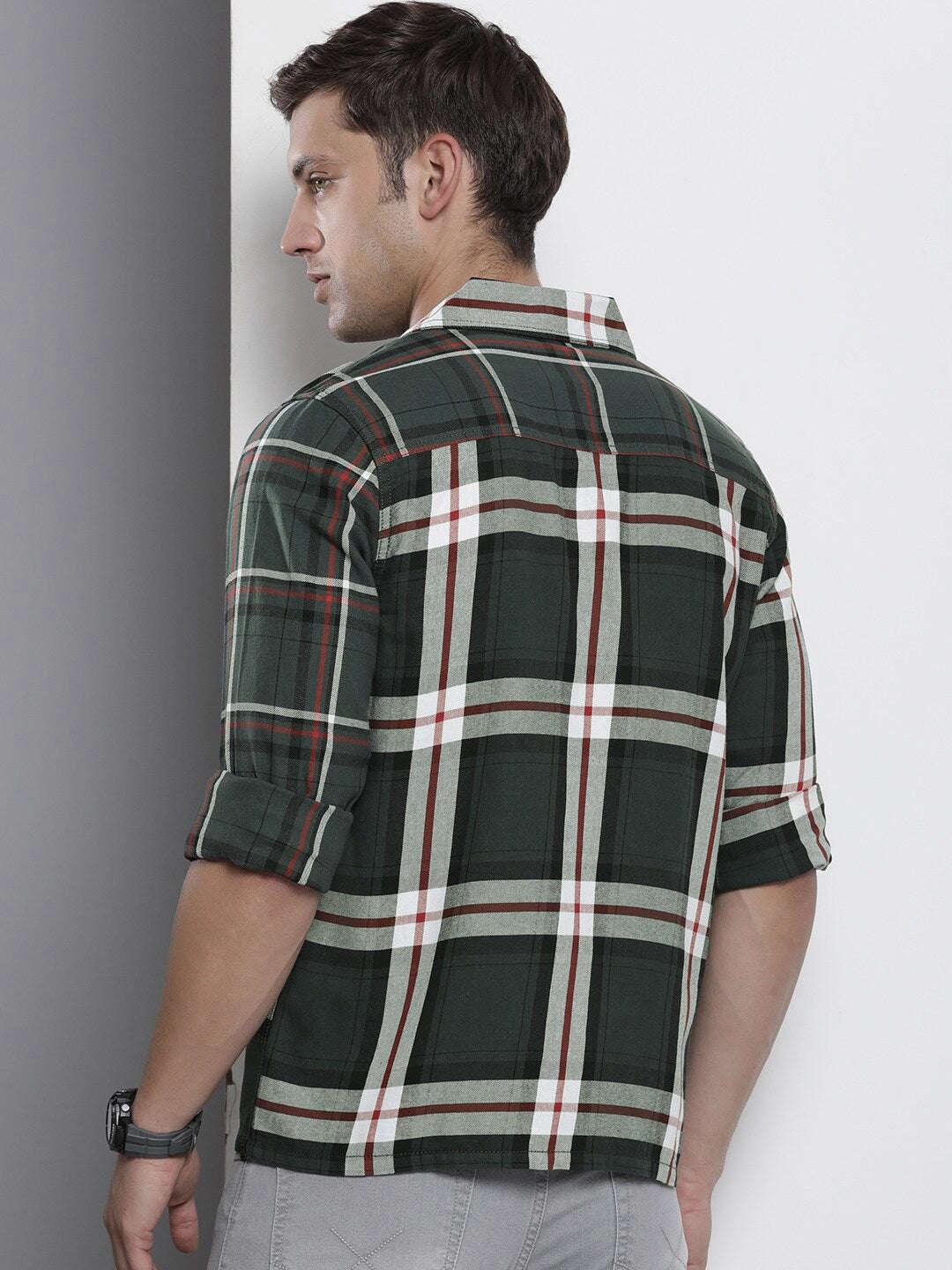 Men's Checked Regular Fit Shirt