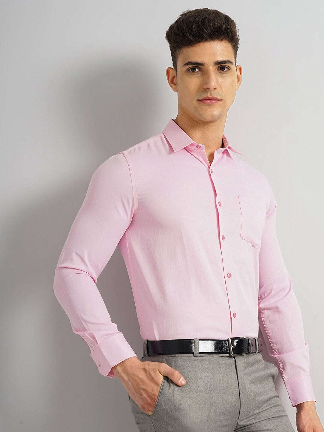 Men's Slim Fit Luxe Formal Shirt