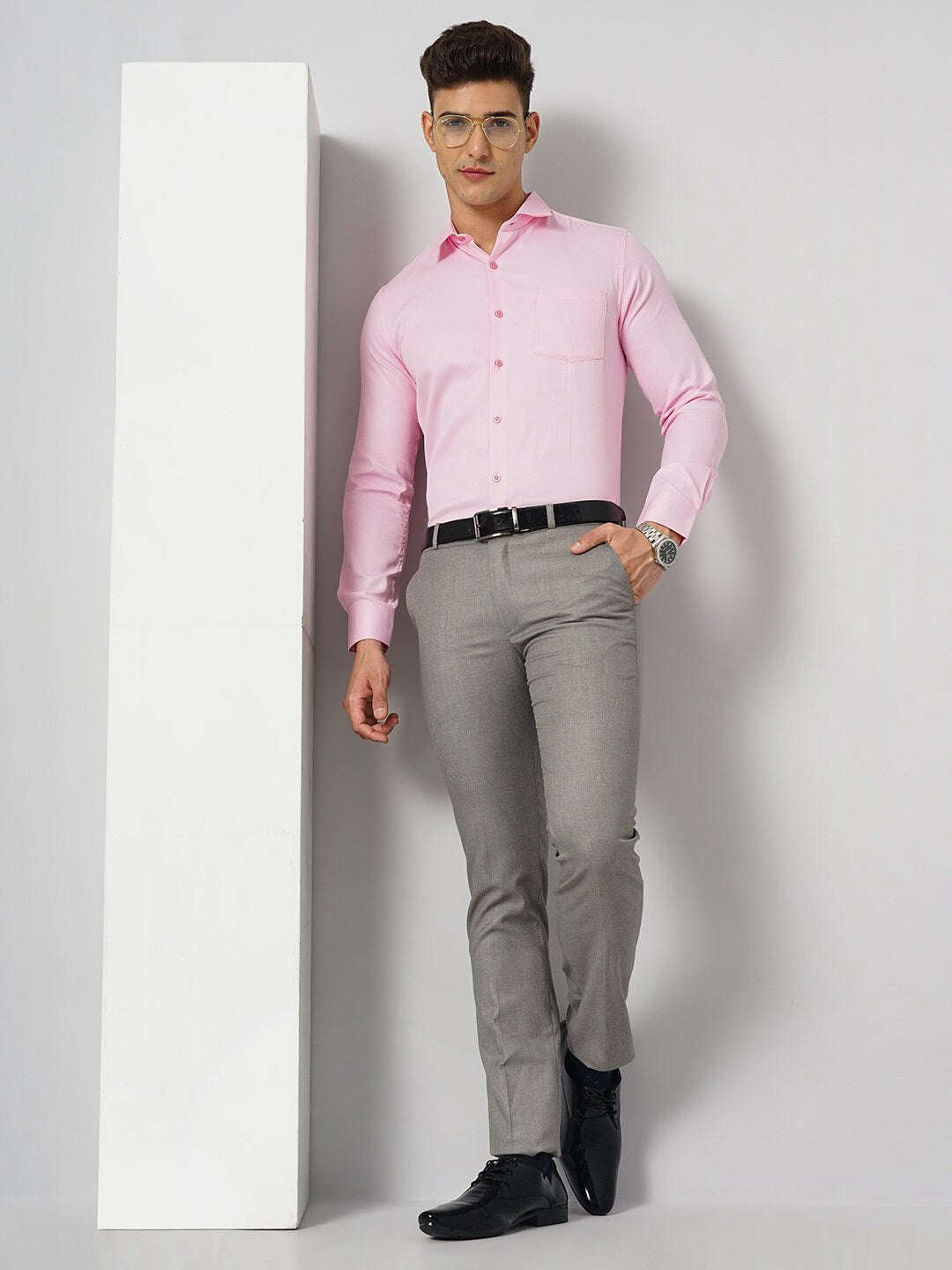 Men's Slim Fit Luxe Formal Shirt