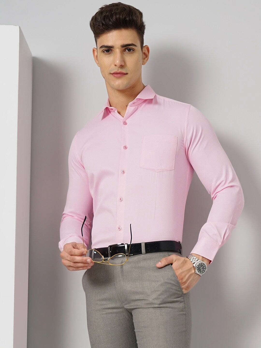 Men's Slim Fit Luxe Formal Shirt