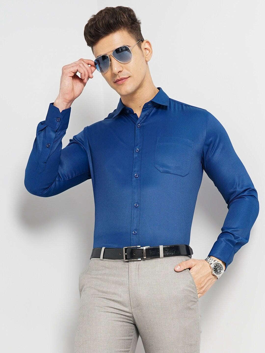 Men's Slim Fit Luxe Formal Shirt