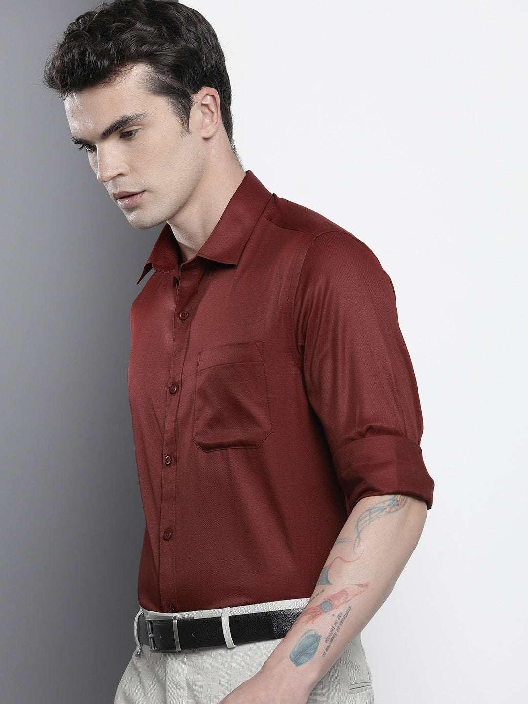 Men's Slim Fit Luxe Formal Shirt