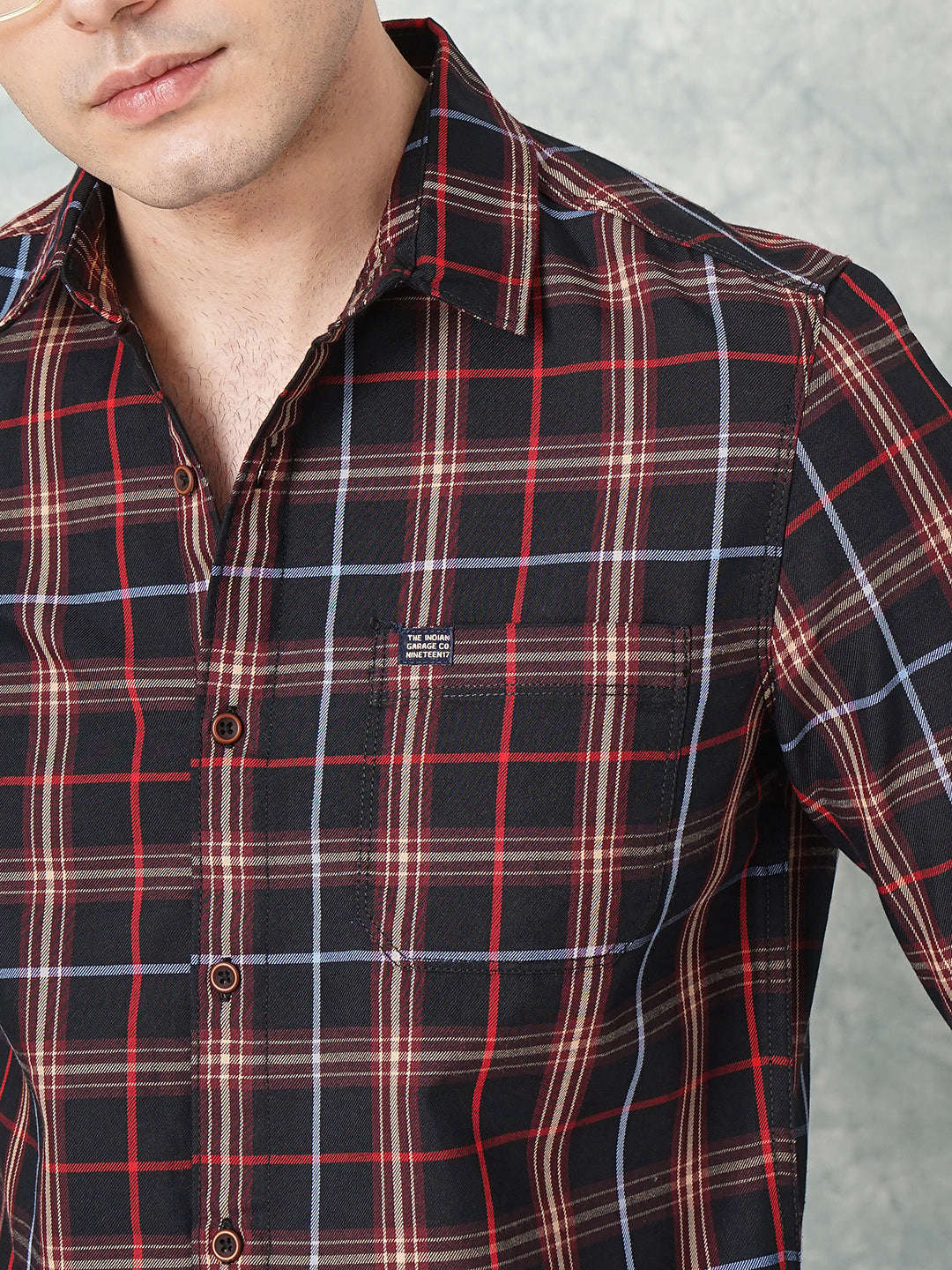 Men's Checked Shirt