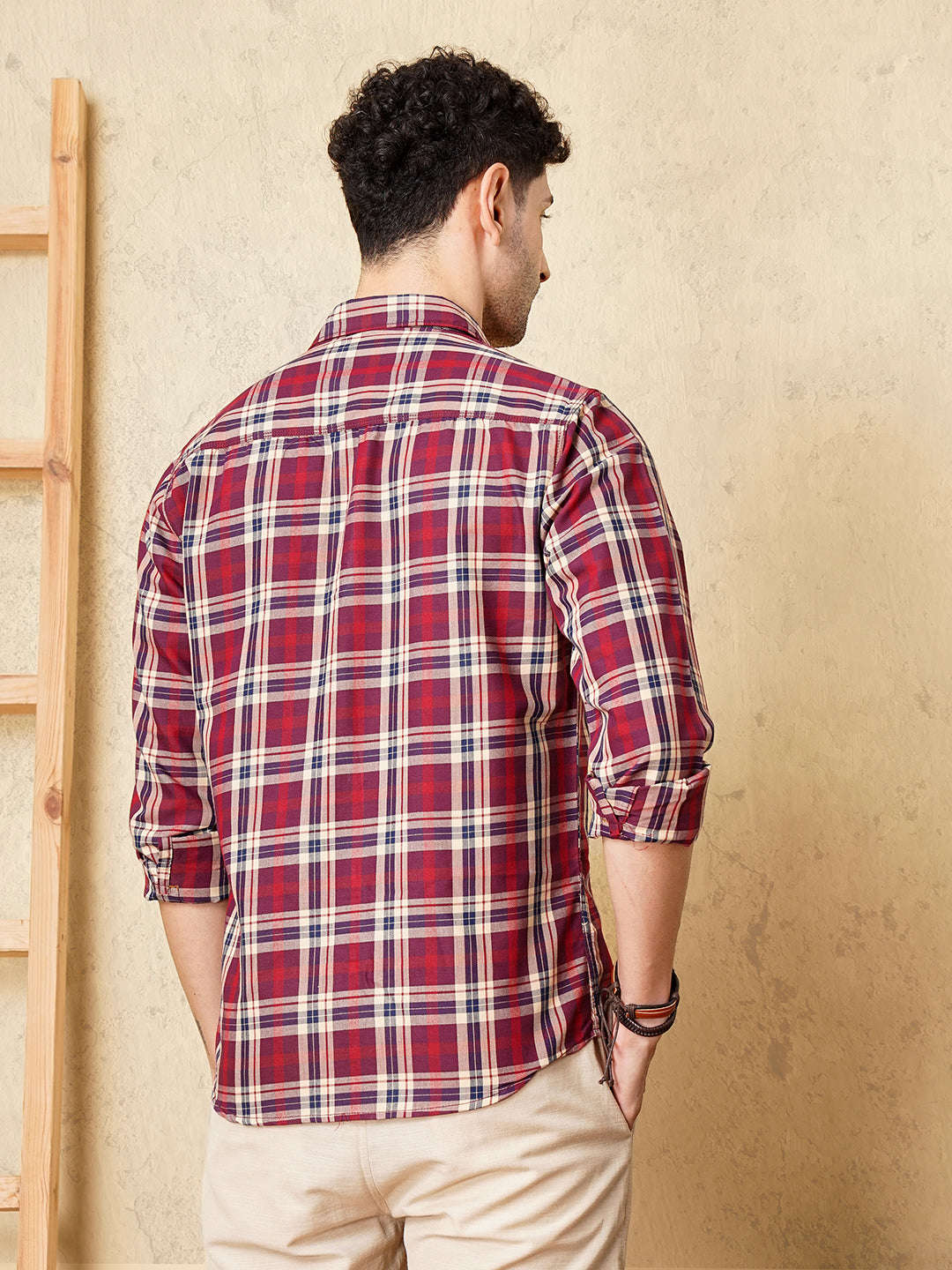 Men's Checked Casual Shirt