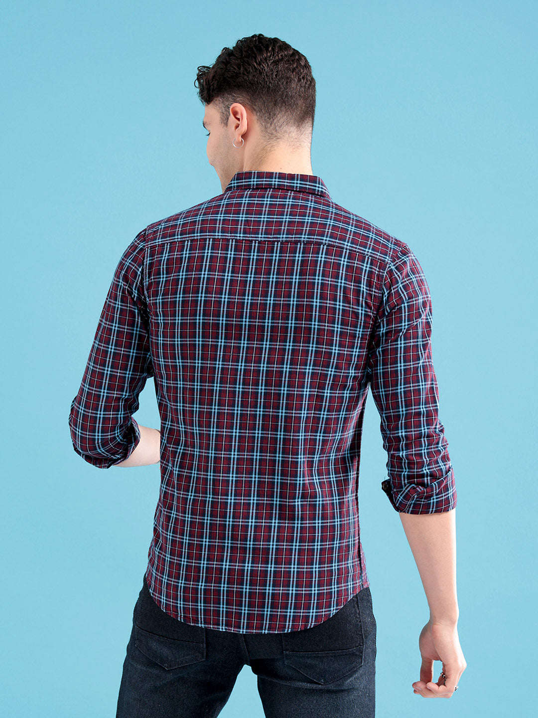 Men's Checked Casual Shirt