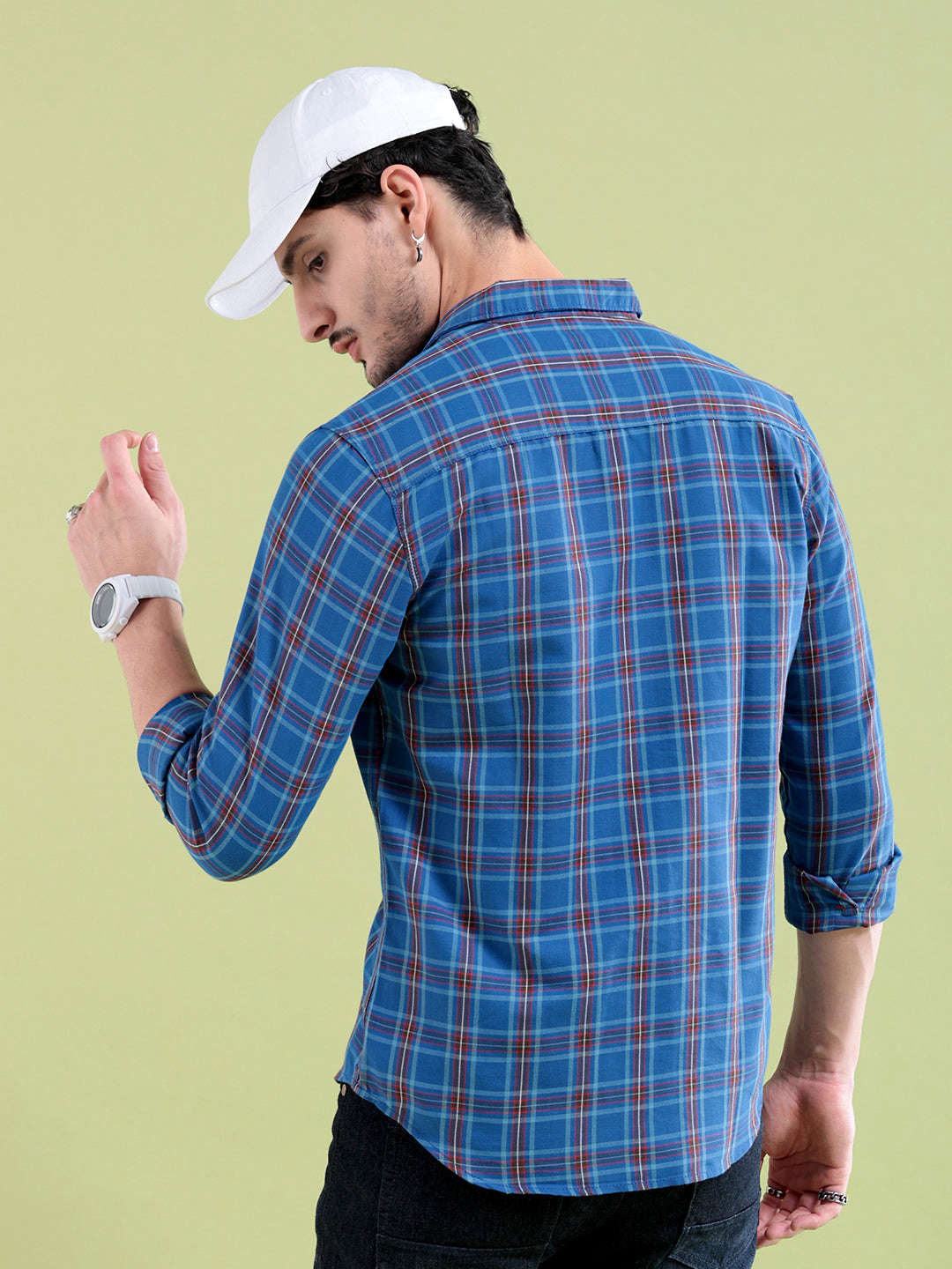 Men's Checked Casual Shirt