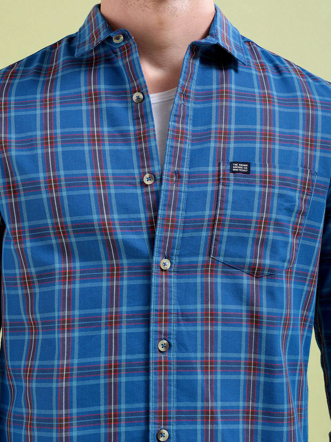 Men's Checked Casual Shirt