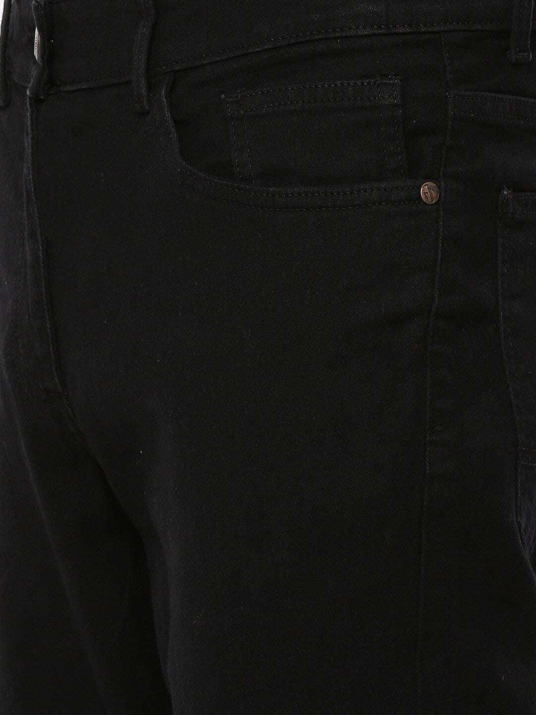 Men's Solid Jeans