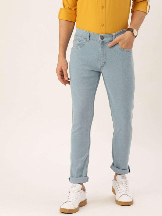 Men's Solid Jeans