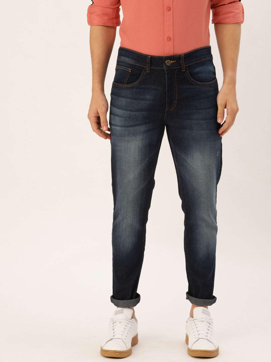 Men's Solid Jeans