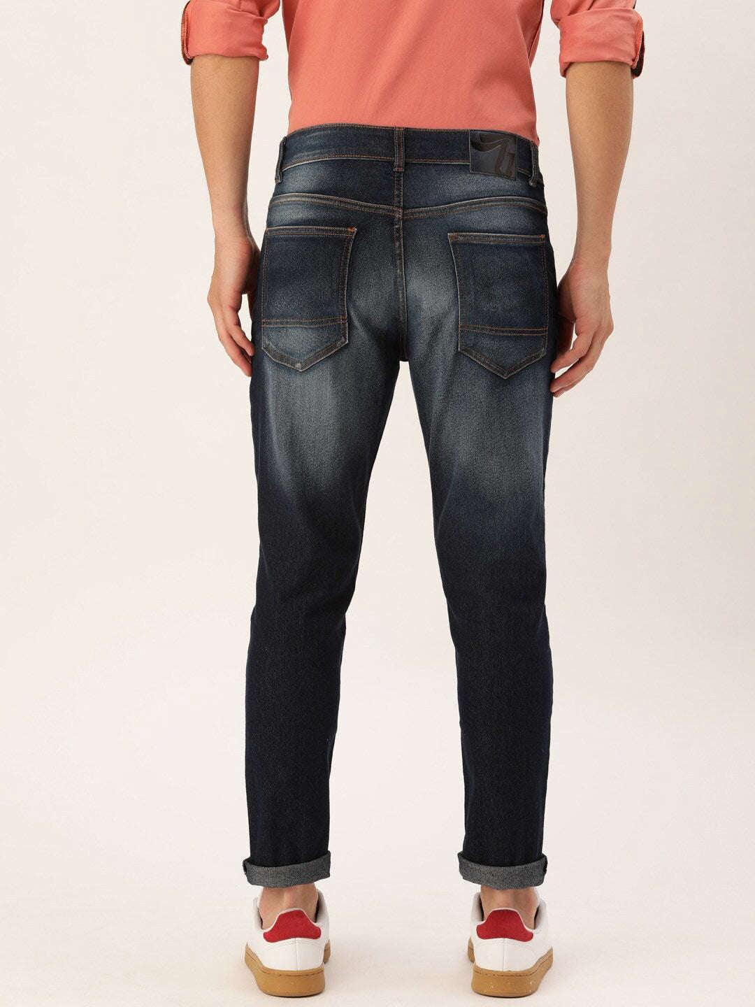 Men's Solid Jeans