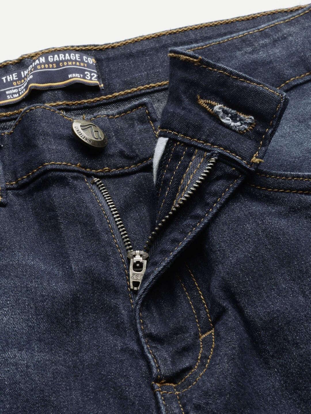 Men's Solid Jeans