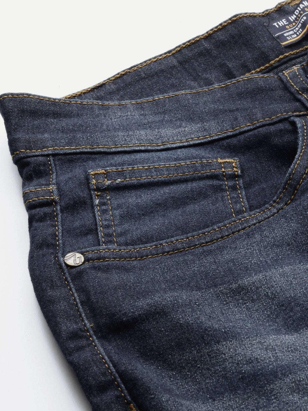 Men's Solid Jeans