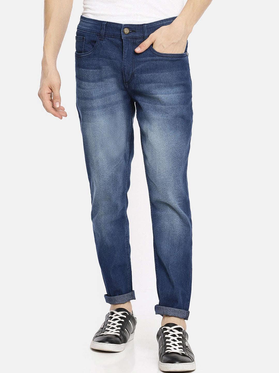 Men's Solid Jeans