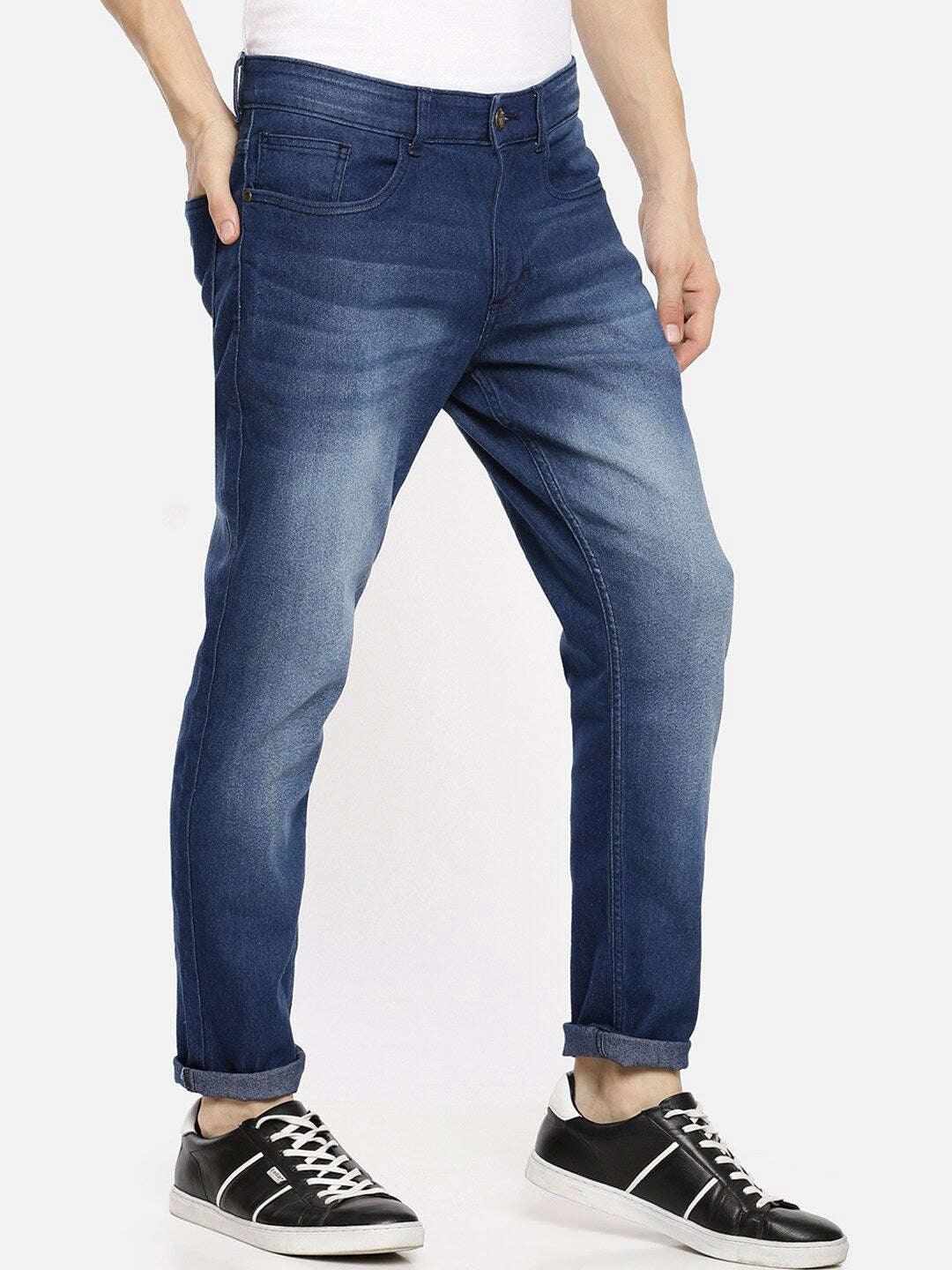 Men's Solid Jeans