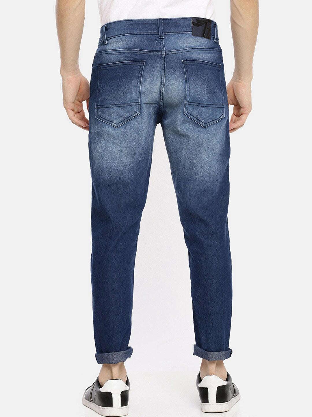 Men's Solid Jeans