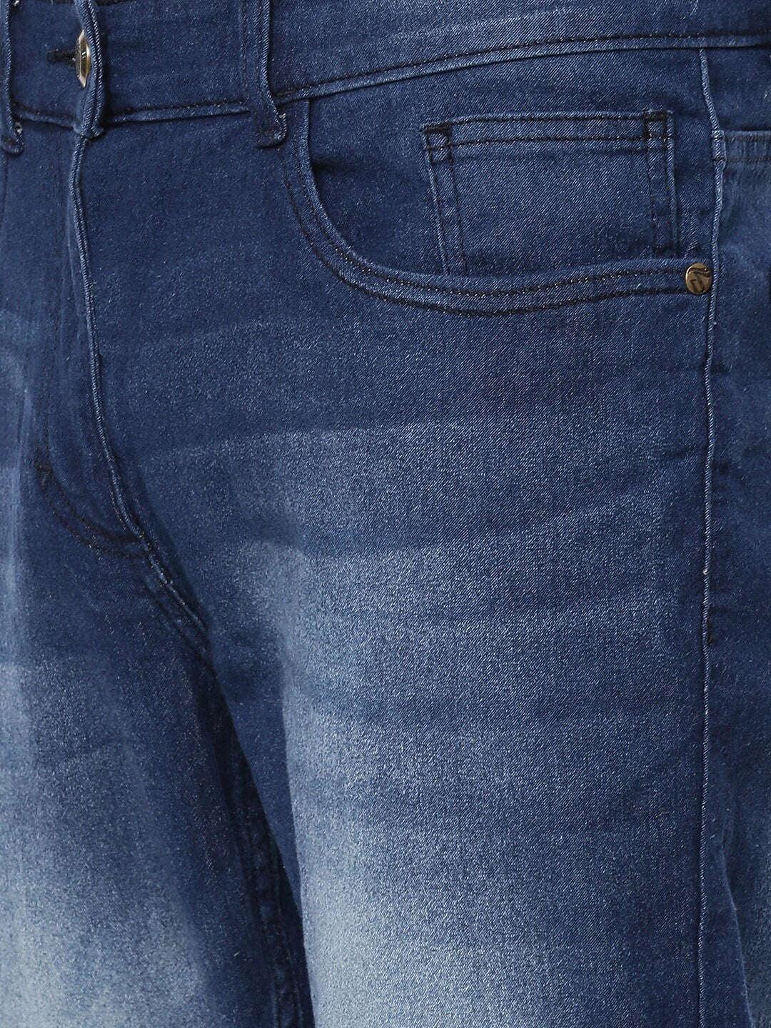 Men's Solid Jeans