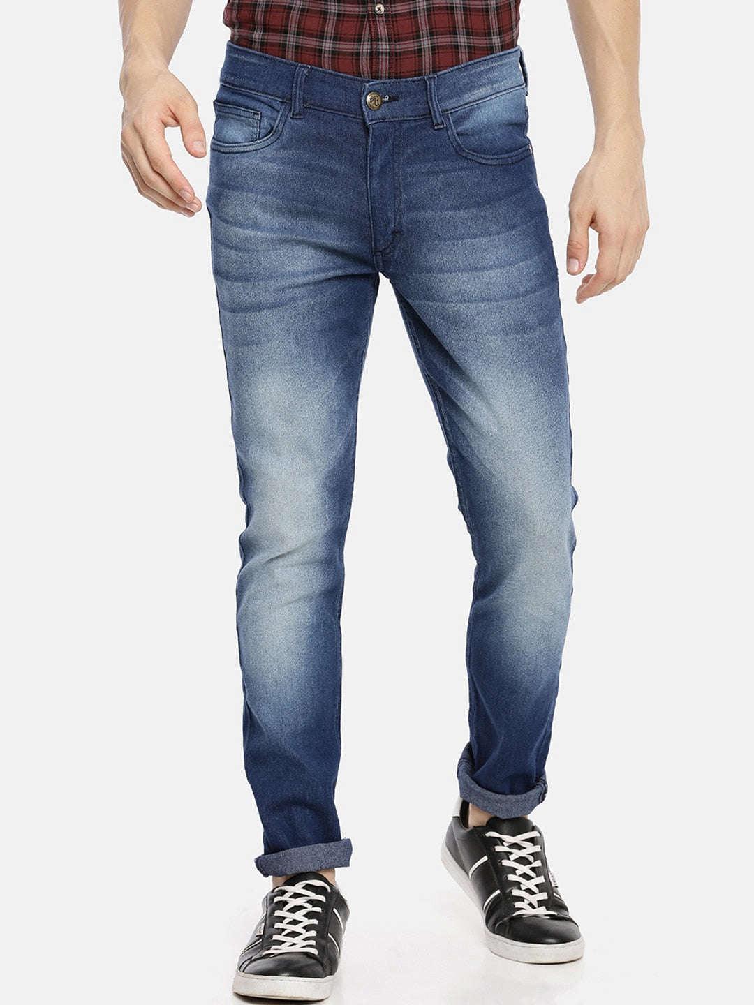 Men's Solid Jeans