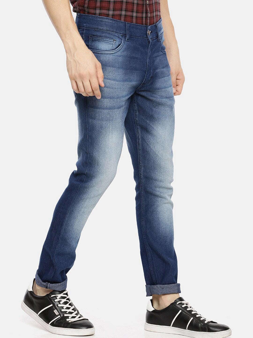 Men's Solid Jeans