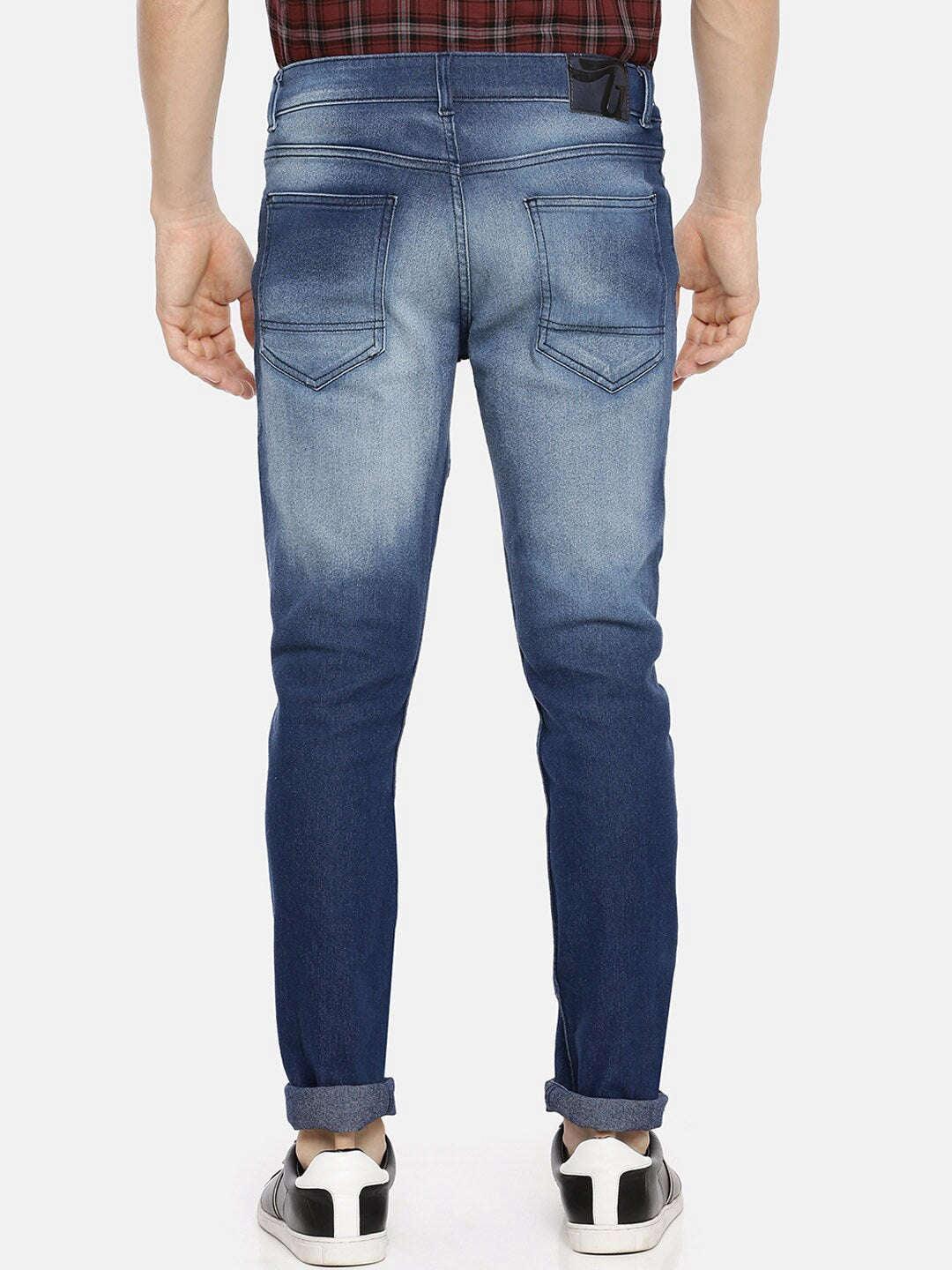 Men's Solid Jeans