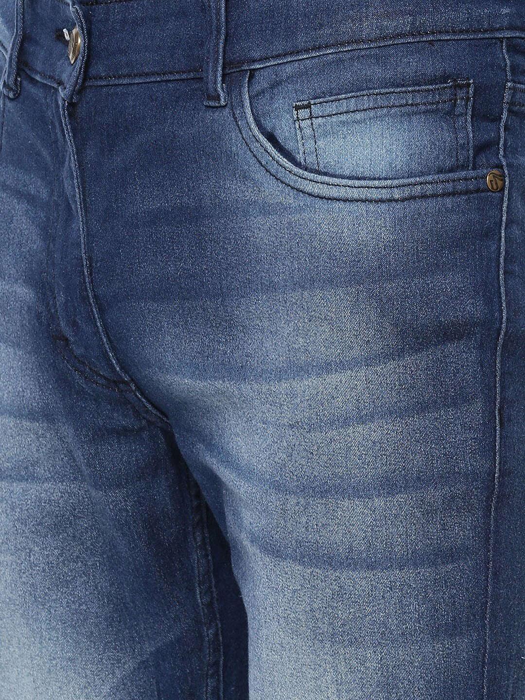 Men's Solid Jeans