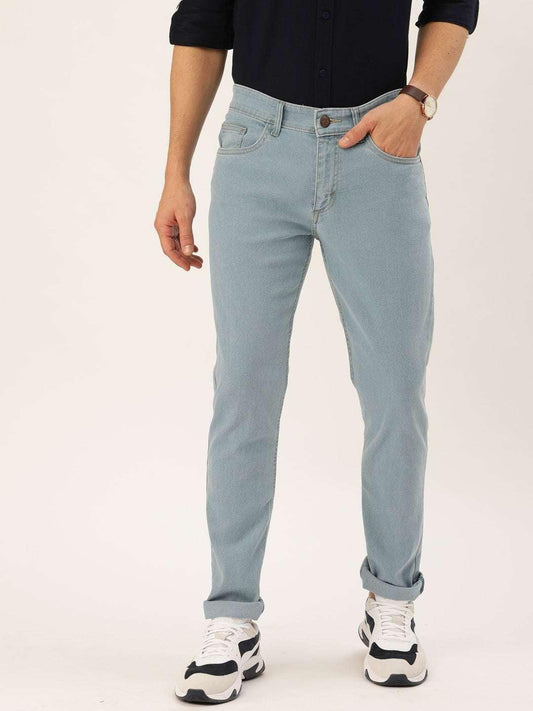 Men's Solid Jeans