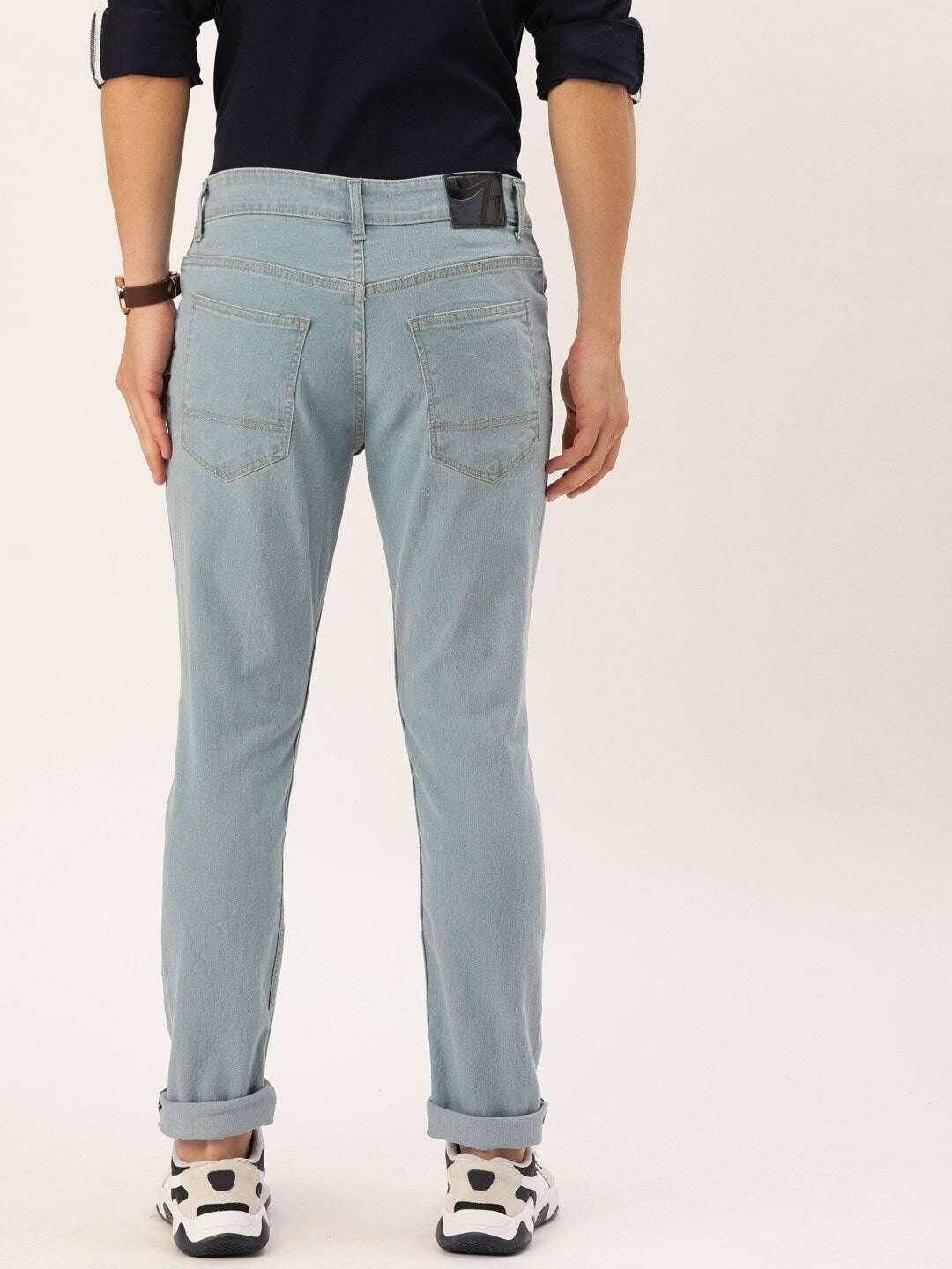 Men's Solid Jeans