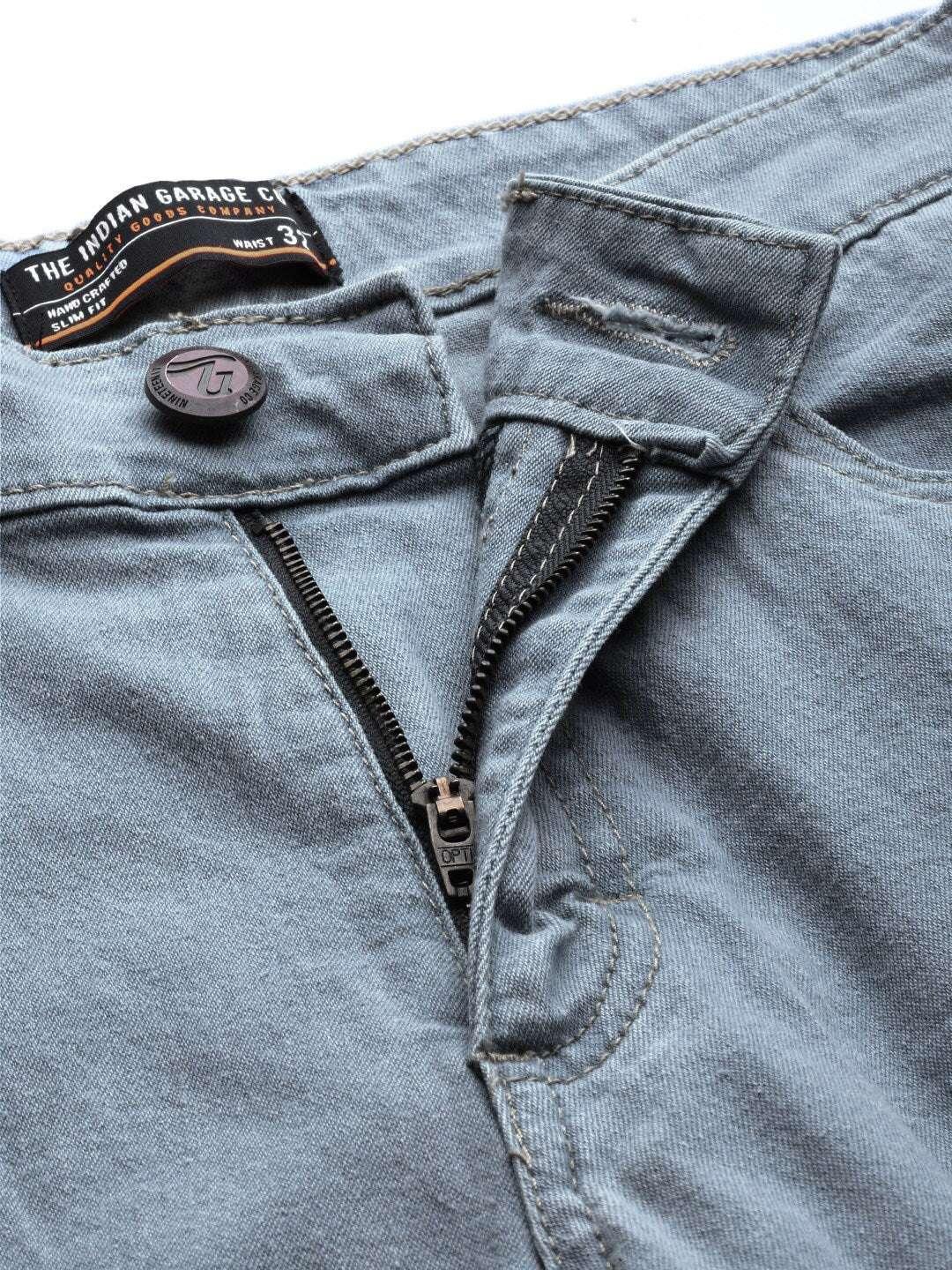 Men's Solid Jeans