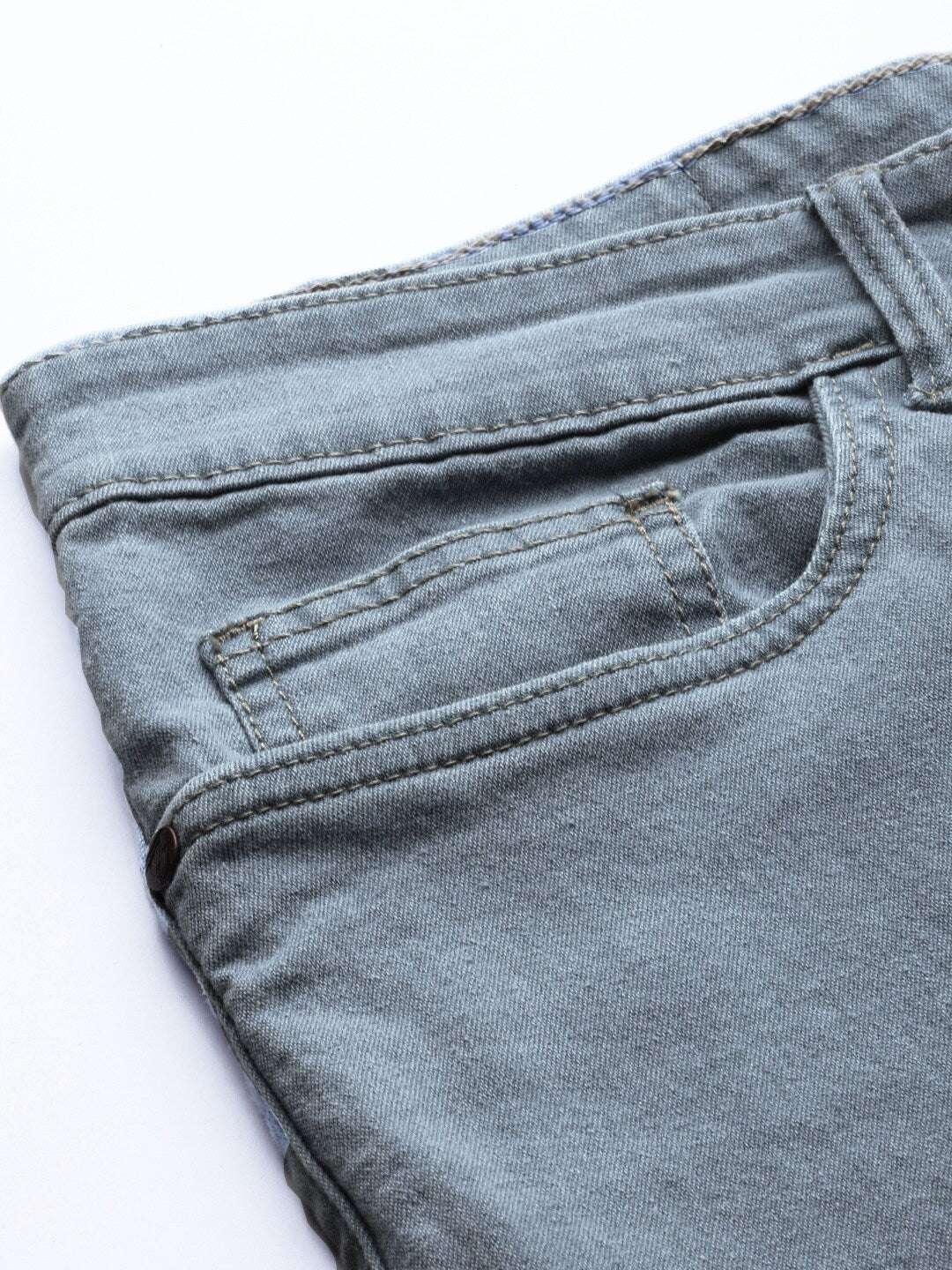 Men's Solid Jeans