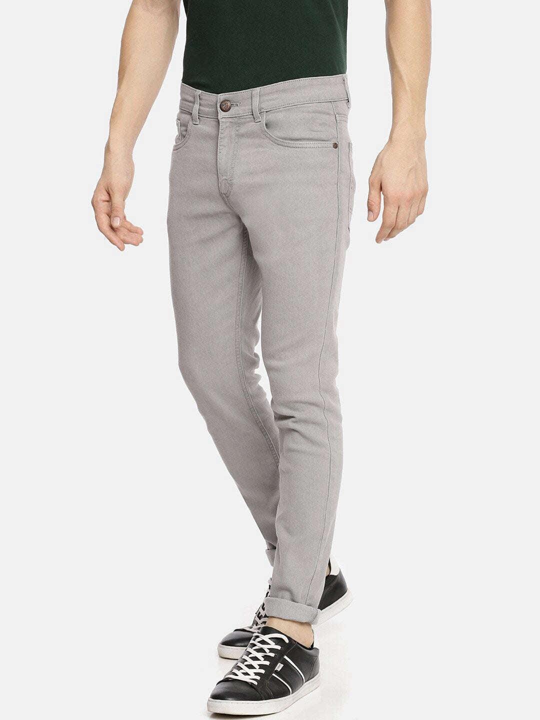 Men's Solid Jeans