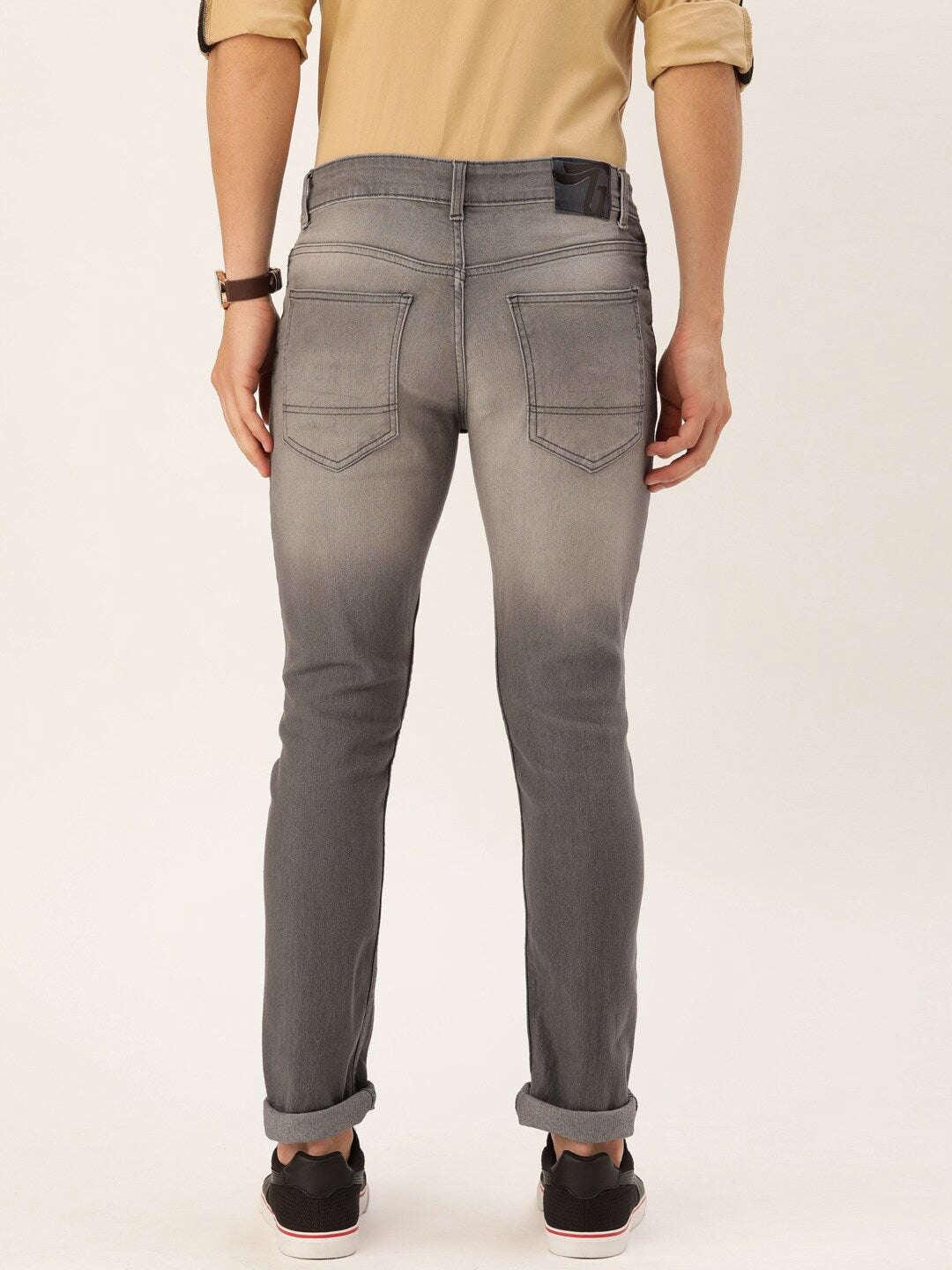 Men's Solid Jeans