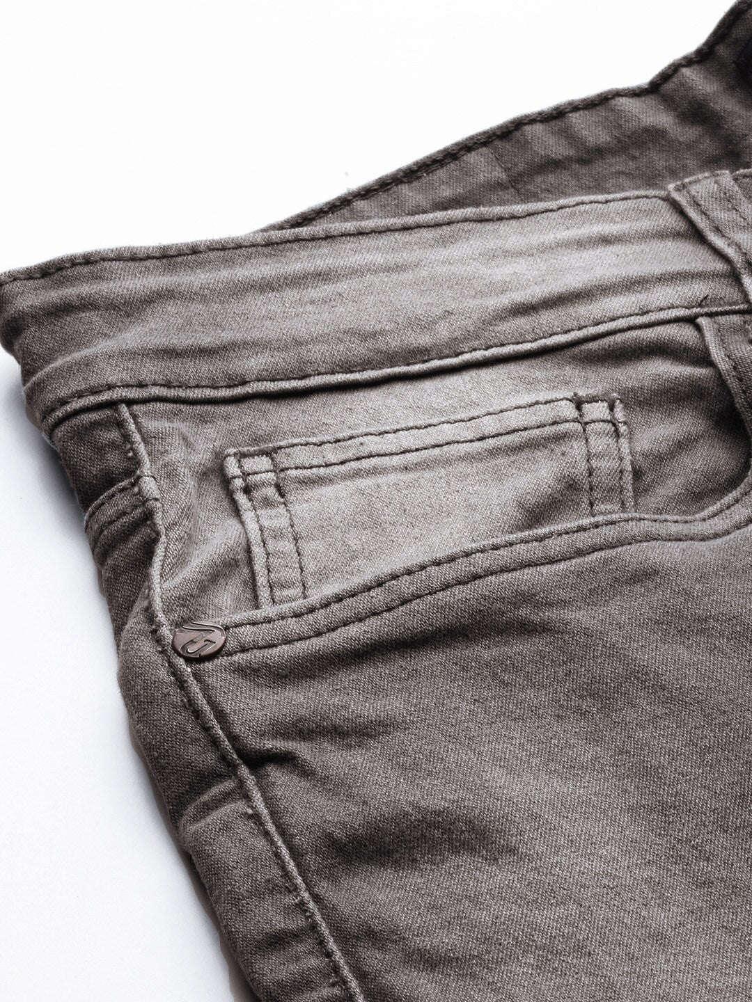 Men's Solid Jeans