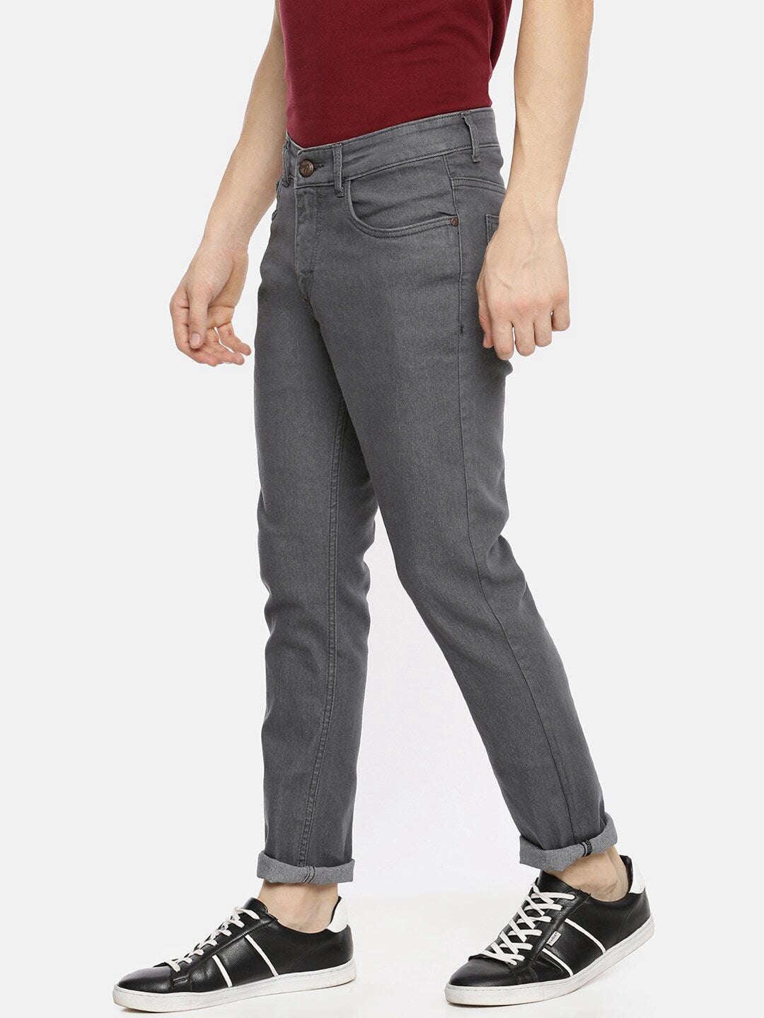 Men's Solid Jeans