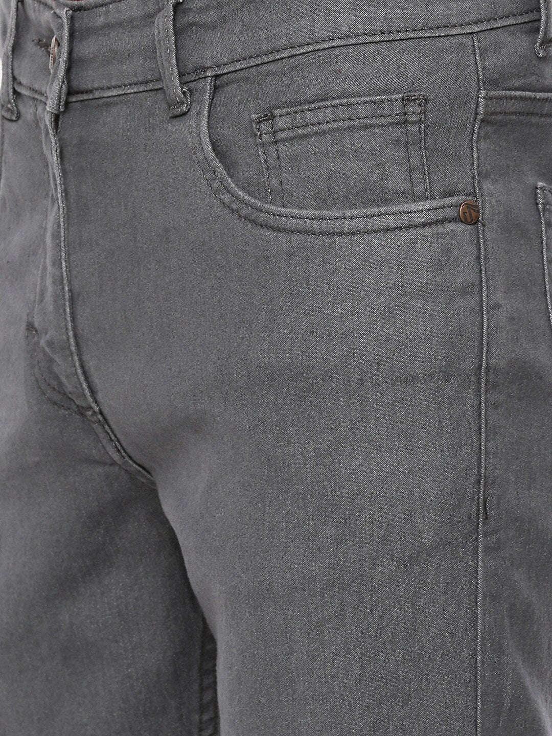 Men's Solid Jeans