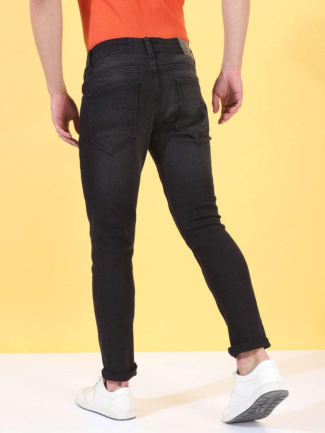 Men's Solid Jeans