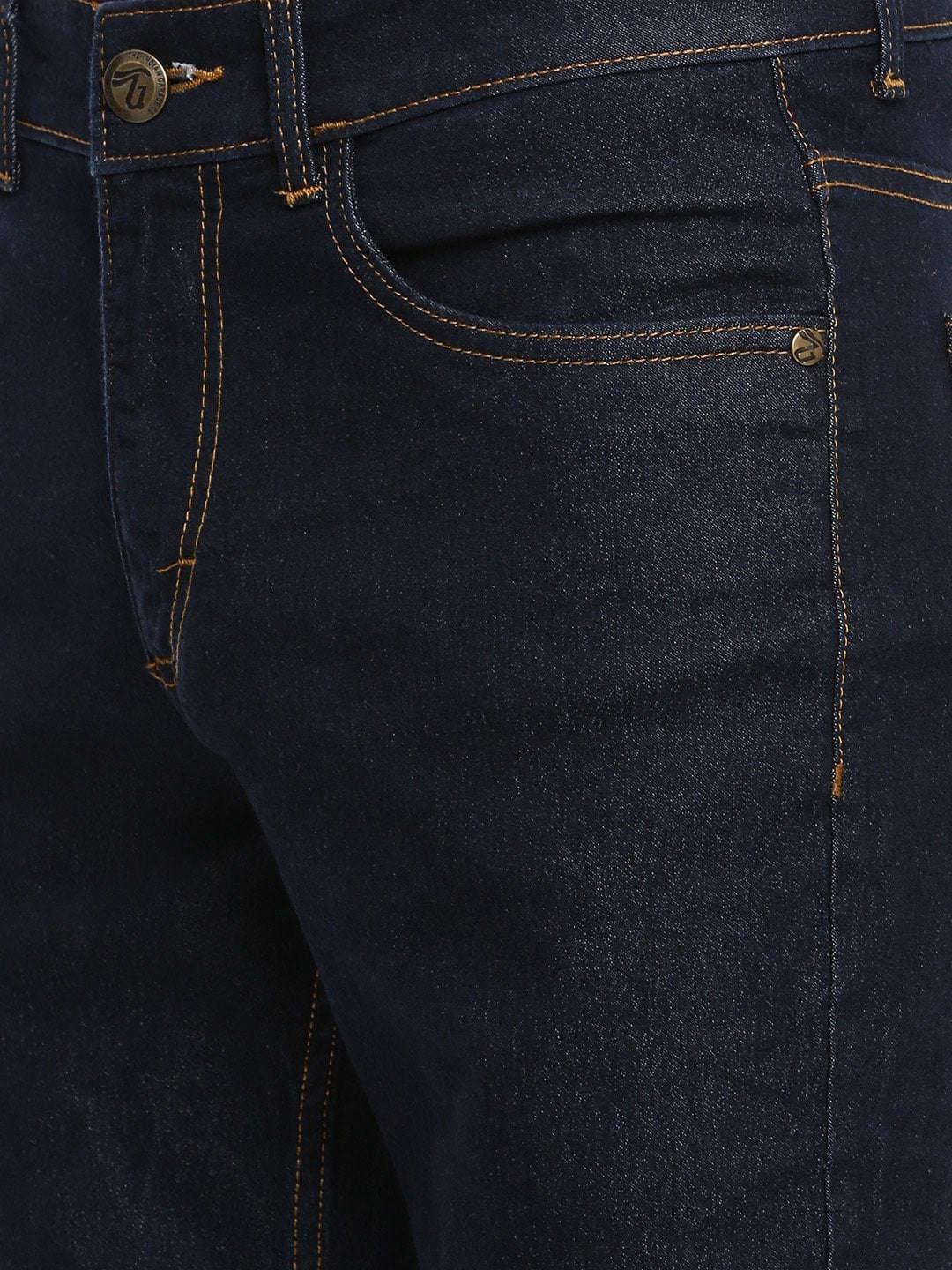 Men's Solid Jeans