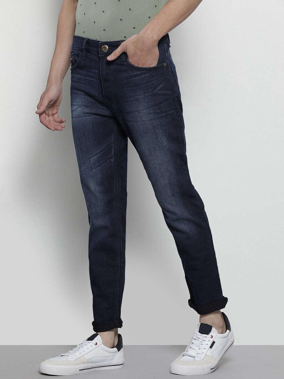 Men's Blue Slim Fit Jeans