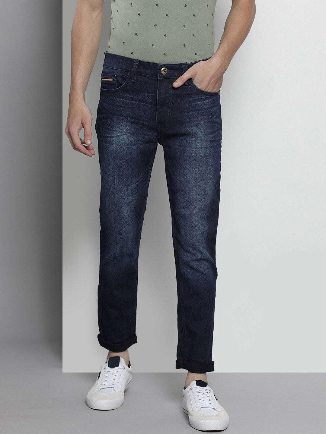 Men's Blue Slim Fit Jeans