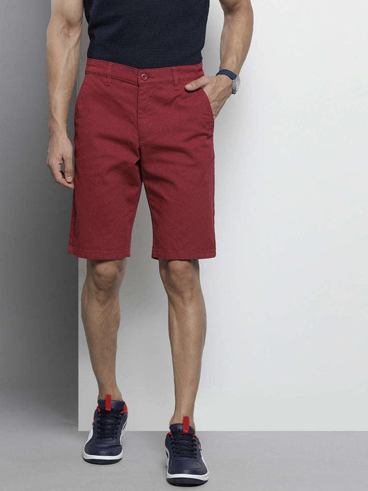 Men's Solid Chino Shorts