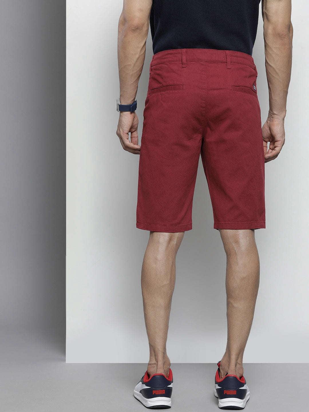 Men's Solid Chino Shorts