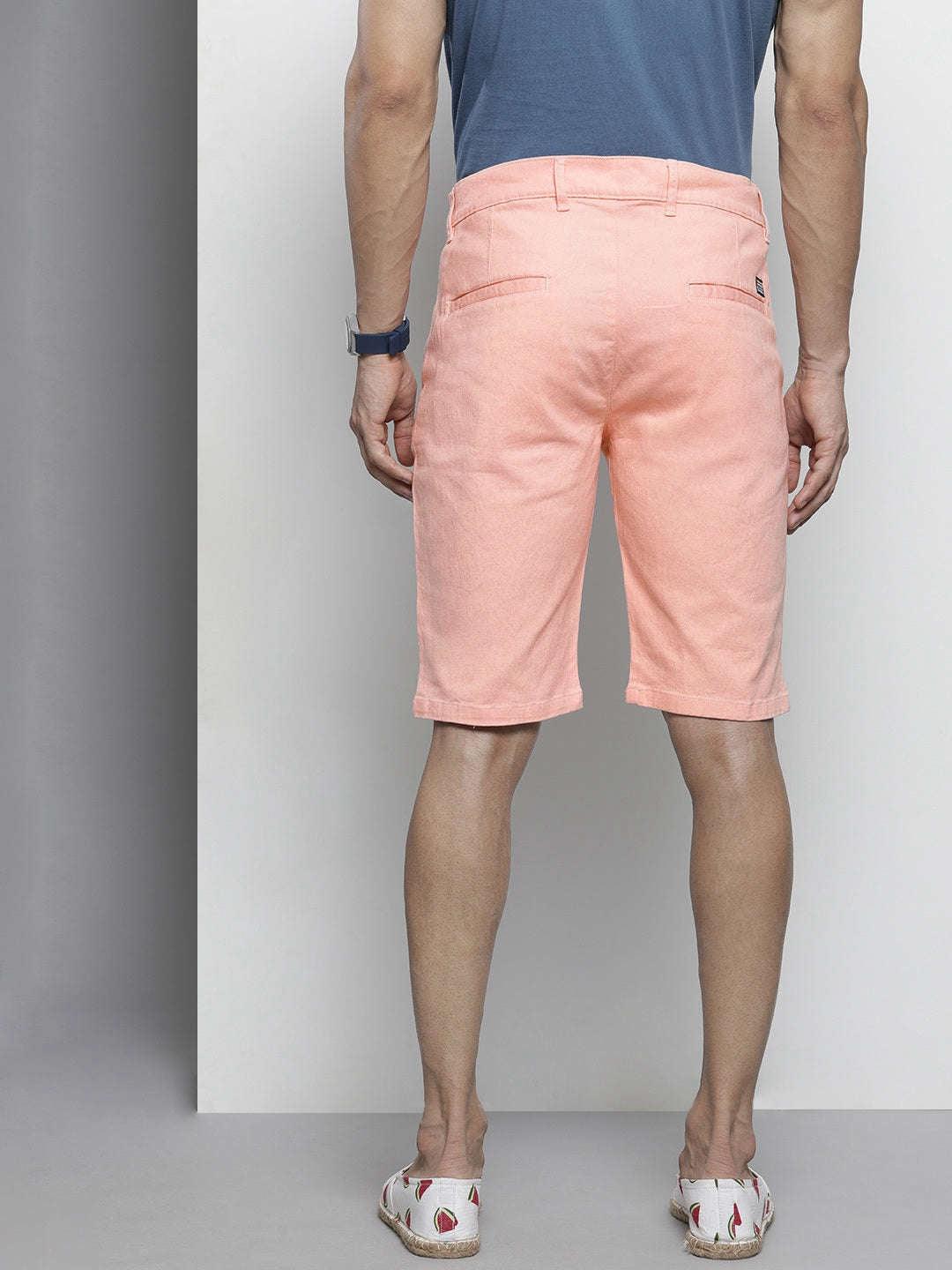 Men's Solid Chino Shorts