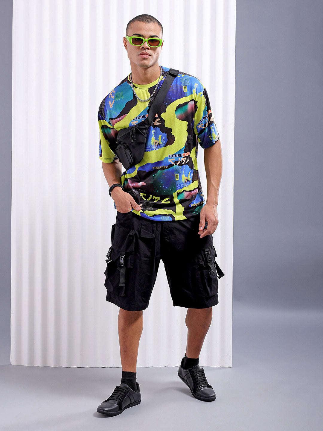 Men's Printed Oversized T-Shirt