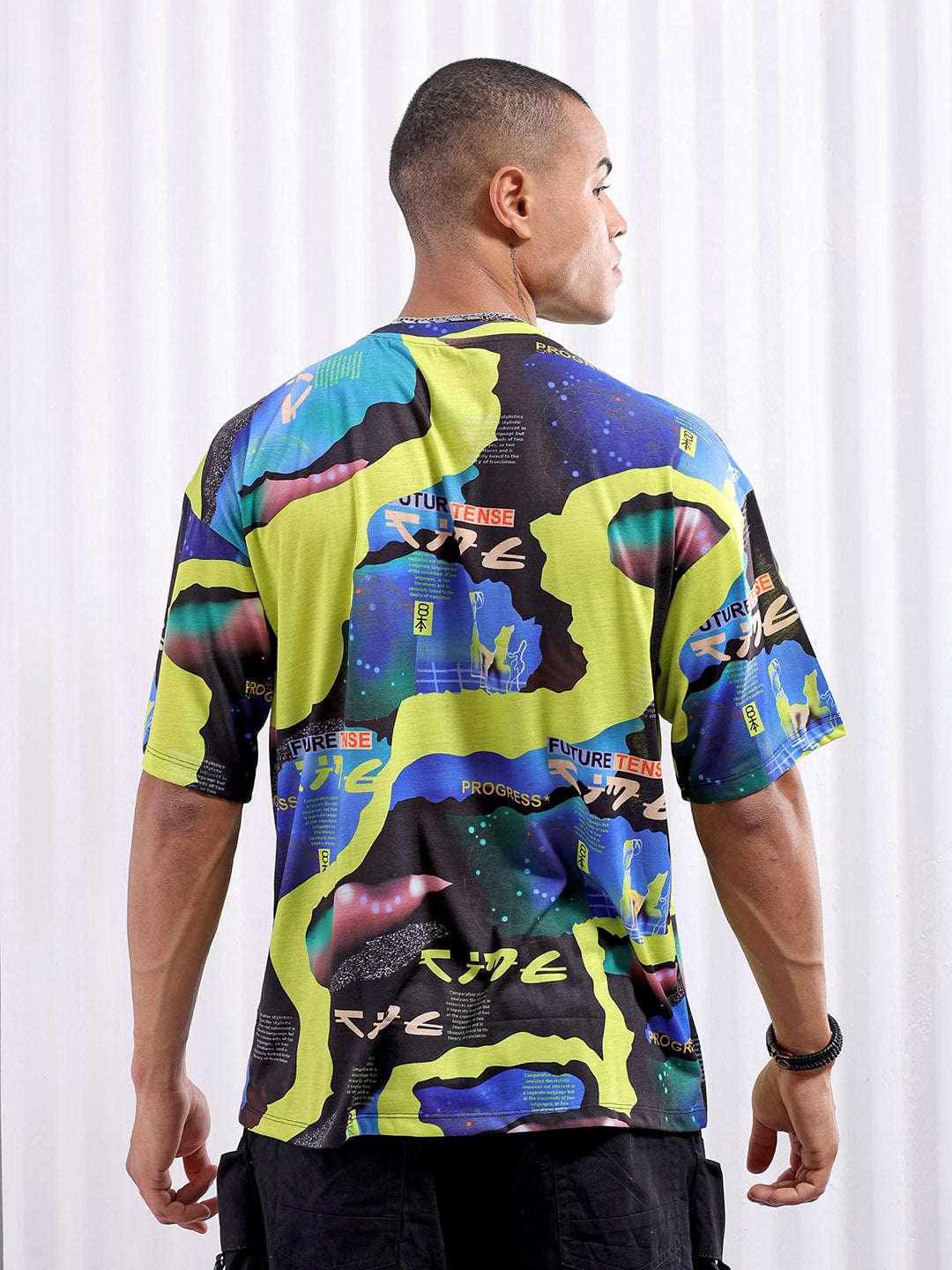 Men's Printed Oversized T-Shirt